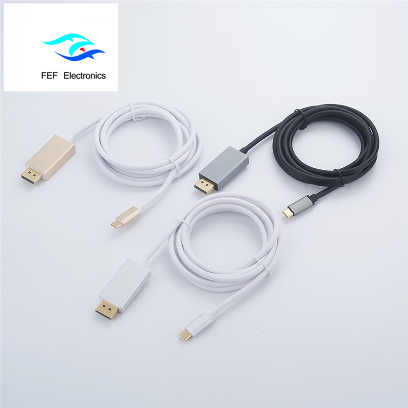 USB TYP-C naar Mini Displayport Mannelijke converter ABS Shell Code: FEF-USBIC-014