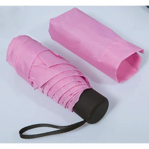 5-voudige paraplu mini-formaat paraplu regen op maat 5 opvouwbare paraplu voor dames