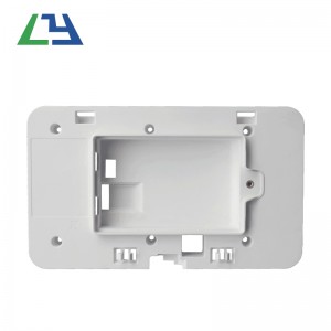 China Kunststof spuitgegoten Easy Open ang Sluiten OEM ABS zwarte elektronische behuizingen / koffers / dozen