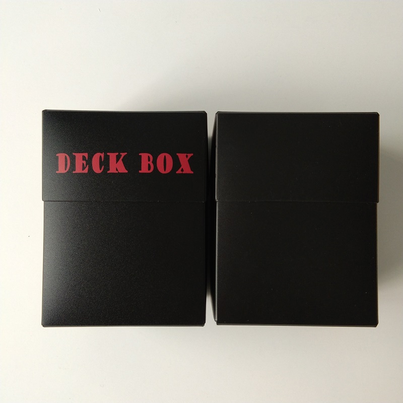 80+ Poly Black Deck Box voor Pokemon / Yu-Gi-Oh en Magic Card