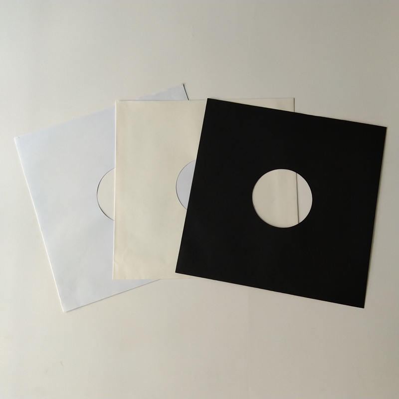 33 RPM Zwart papier Vinyl LP Record opslag binnenhoezen beschermers