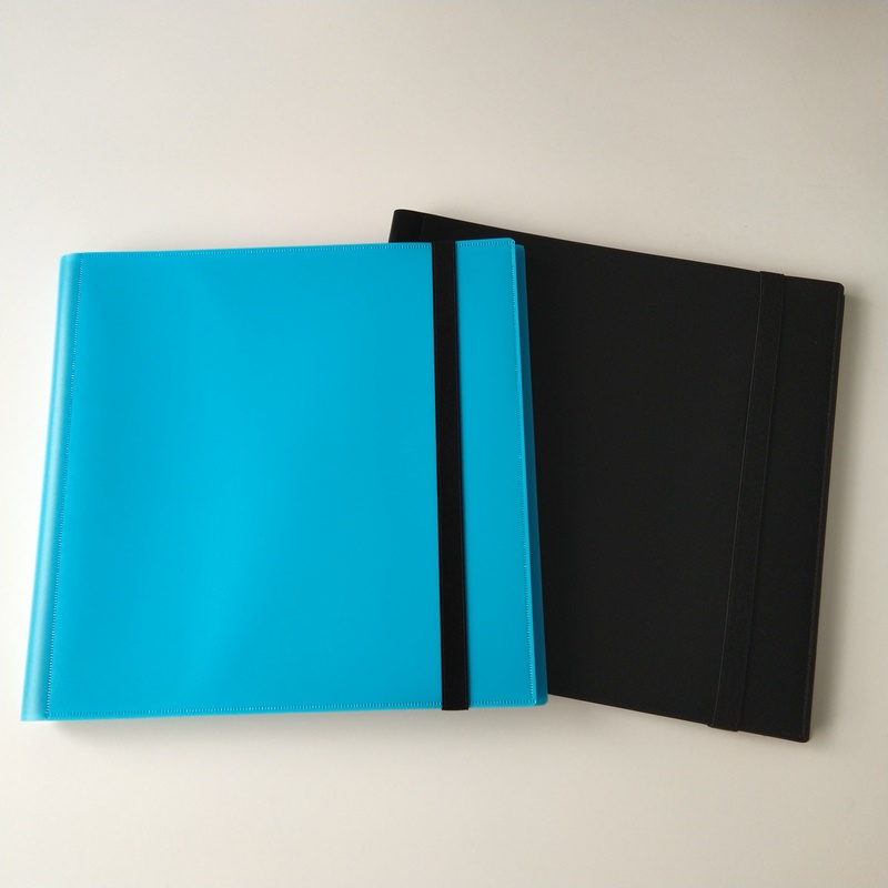 Blauwe kleur 12 Pocket Collectors Portfolio Album voor Baseball Card