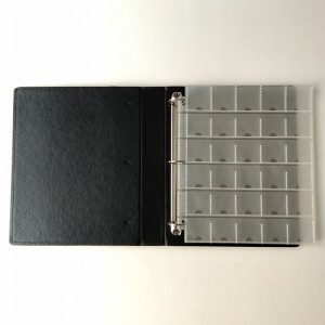 Muntverzamelaars Opslagalbumportfolio's voor gedenkmunten D-ring