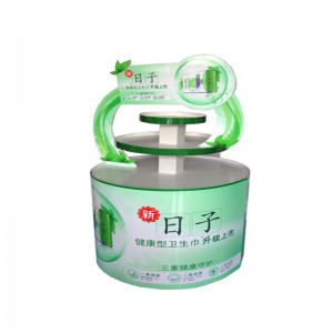 POS-display op verkooppunt, POS POP-vloerstandaards, kartonnen displaystandaard