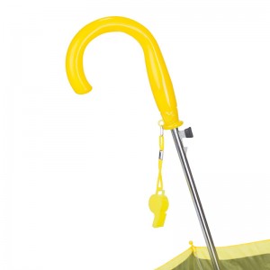 Paraplu in dierlijke vorm met cartoon design Auto open rechte 19-inch paraplu voor kinderen