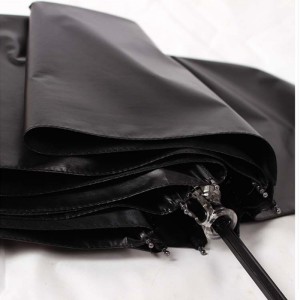 Marketing Gedrukte 3-voudige Uv-beschermingsparaplu met logo op maat