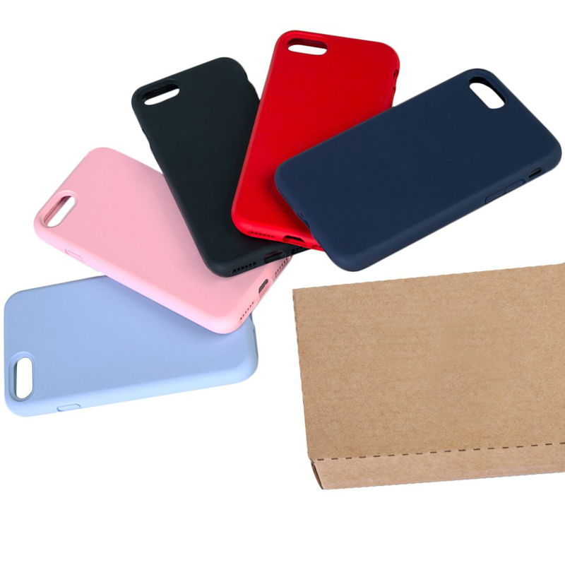 TPU Soft siliconen telefoonhoesje voor iPhone X 8 plus 7 plus 6 6s Bescherm uw telefoon