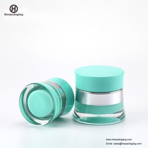 HXL218 luxe ronde lege acryl cosmetische pot