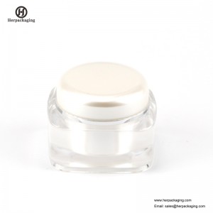 HXL221 luxe ronde lege cosmetische glazen pot