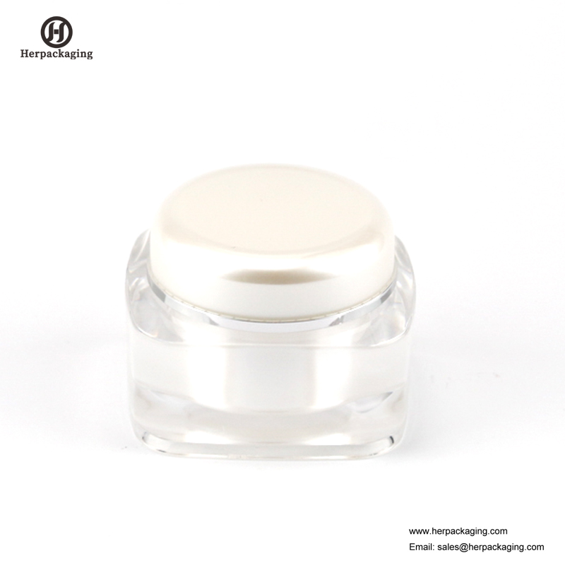 HXL221 luxe ronde lege cosmetische glazen pot