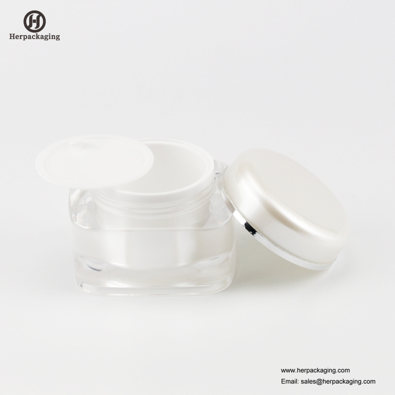 HXL221 luxe ronde lege cosmetische glazen pot