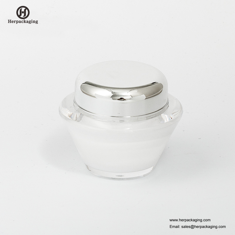 HXL223 luxe ronde lege acryl cosmetische pot