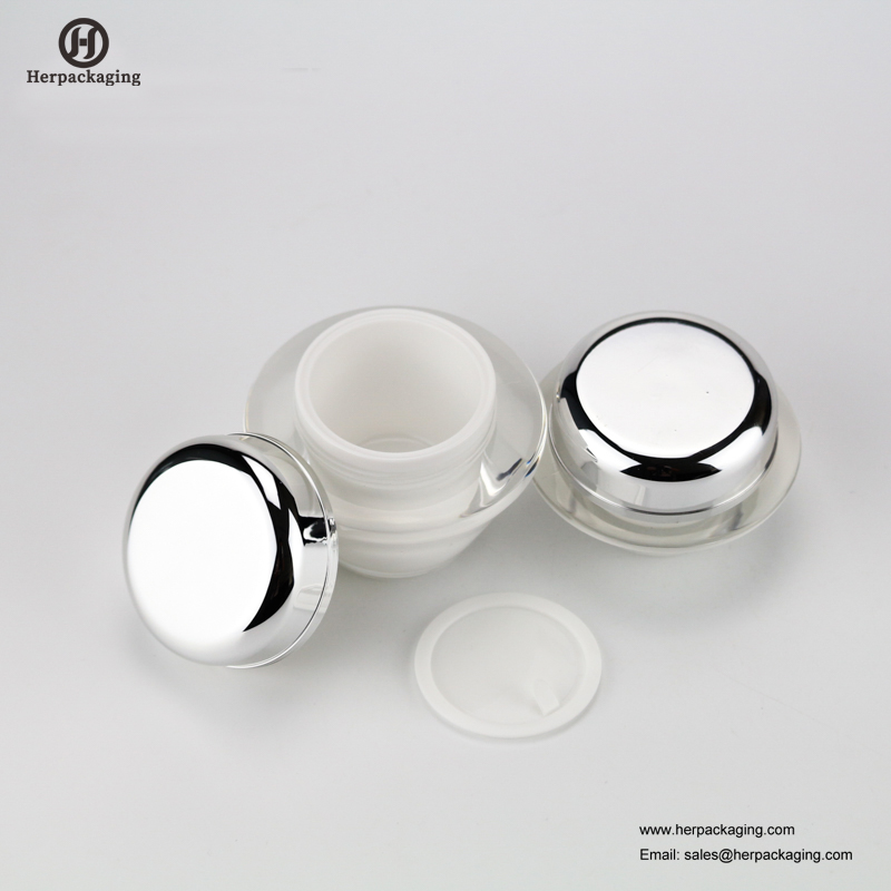 HXL223 luxe ronde lege acryl cosmetische pot