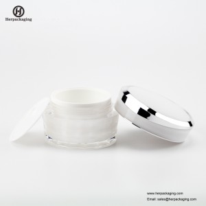 HXL227A luxe ronde lege cosmetische glazen pot
