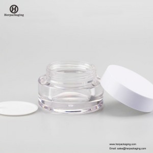 HXL237A luxe ronde lege acryl cosmetische pot