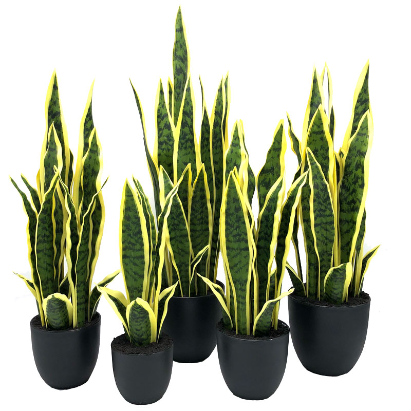 Kunstmatige schoonmoeder Tong zoals Snake Plant Home Office Decor