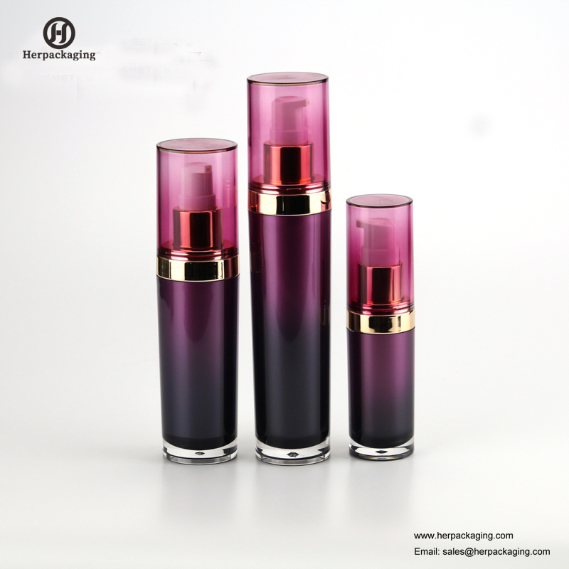 HXL313 Lege acryl airless crème en lotionfles cosmetische verpakking verpakking voor huidverzorging