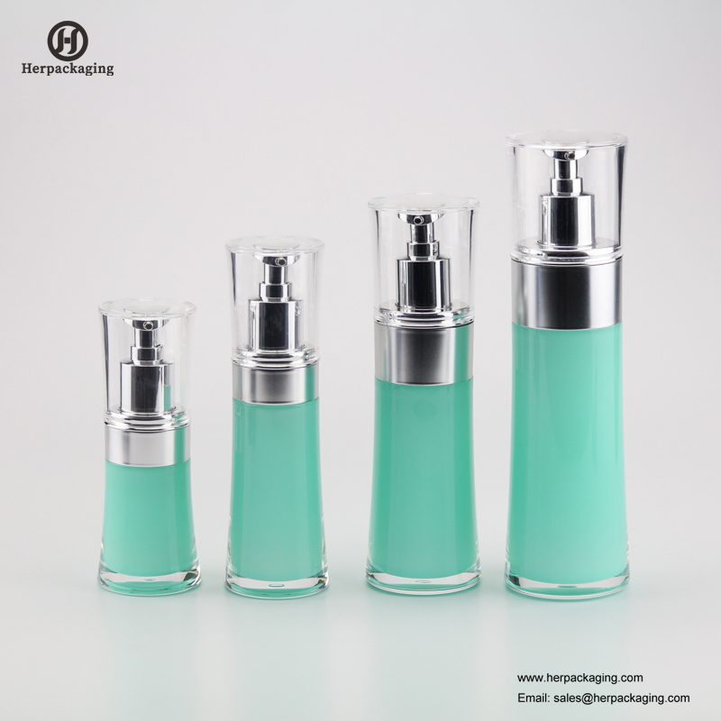 HXL317 Lege acryl airless crème en lotionfles cosmetische verpakking verpakking voor huidverzorging