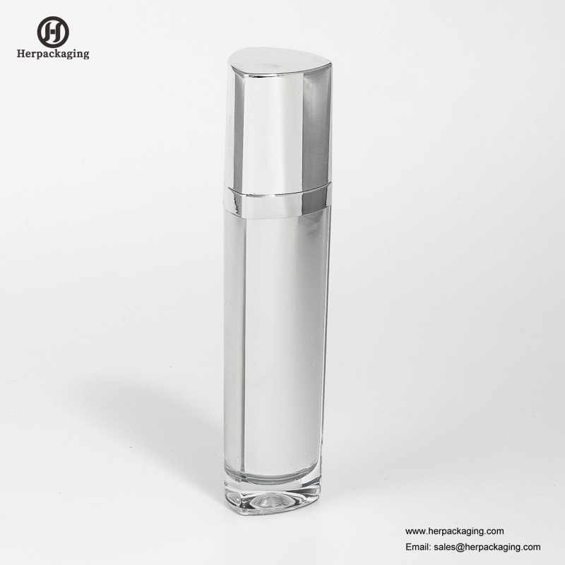 HXL318 Lege acryl airless crème en lotionfles cosmetische verpakking verpakking voor huidverzorging