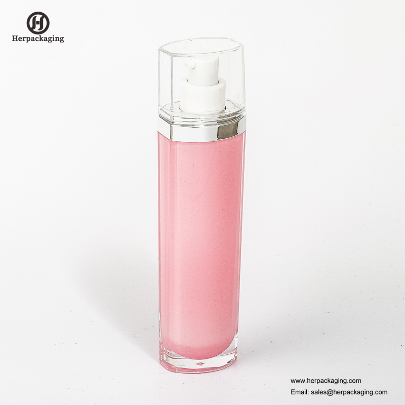 HXL319 Lege acryl airless crème en lotionfles cosmetische verpakking verpakking voor huidverzorging