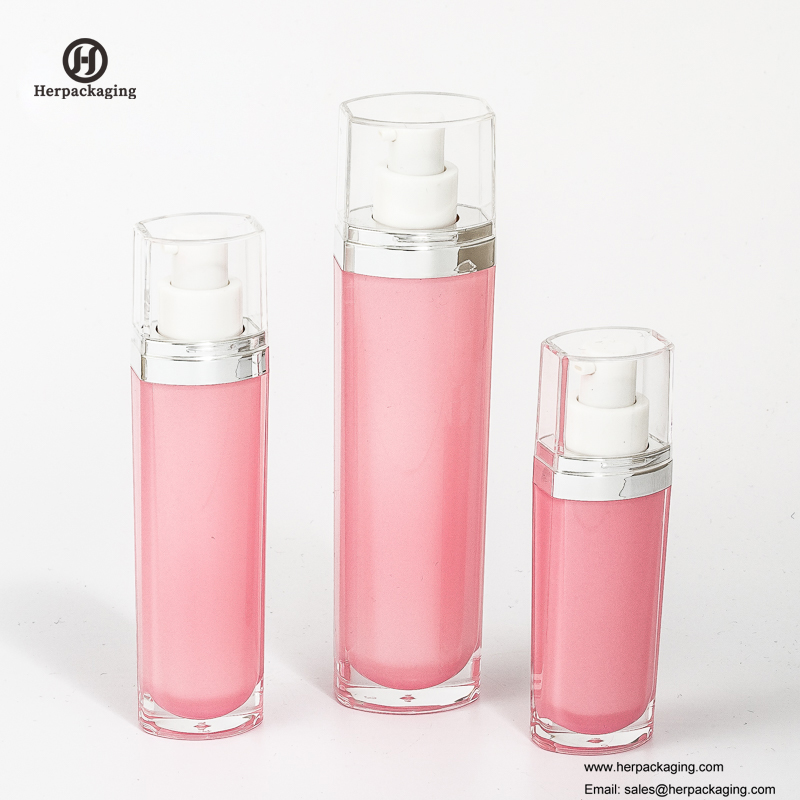 HXL319 Lege acryl airless crème en lotionfles cosmetische verpakking verpakking voor huidverzorging