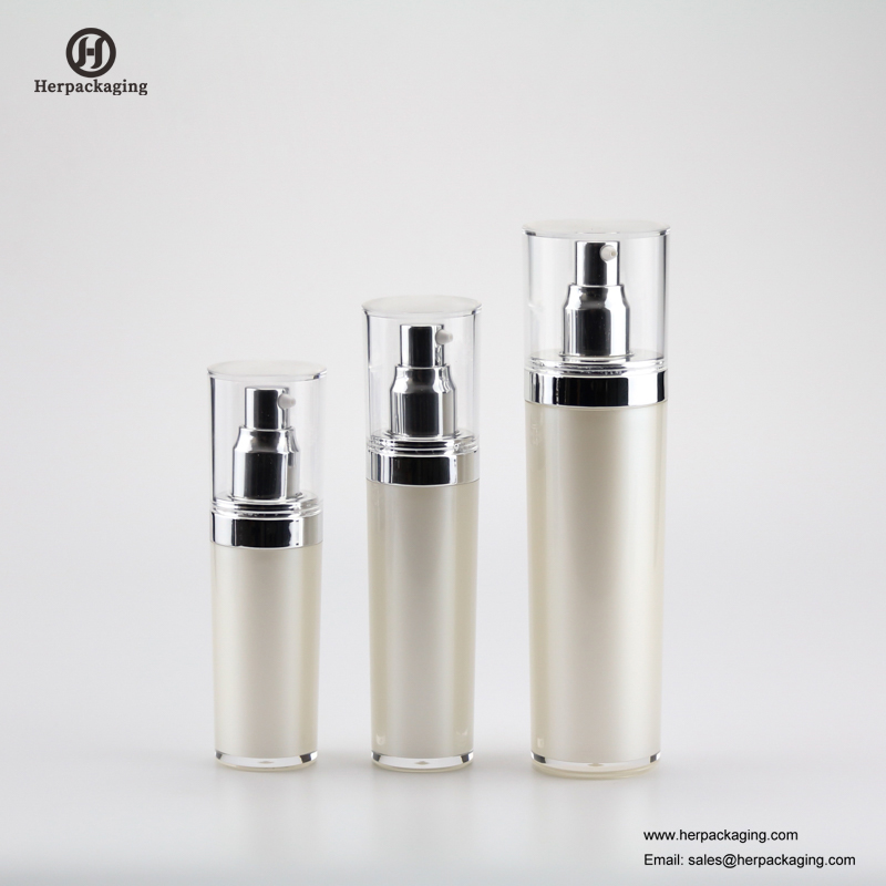 HXL321 Lege acryl airless crème en lotionfles cosmetische verpakking verpakking voor huidverzorging