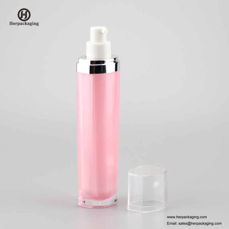 HXL322 Lege acryl airless crème en lotionfles cosmetische verpakking verpakking voor huidverzorging