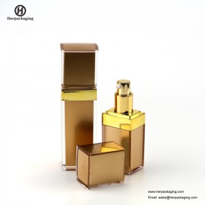 HXL324 Lege acryl airless crème en lotionfles cosmetische verpakking verpakking voor huidverzorging