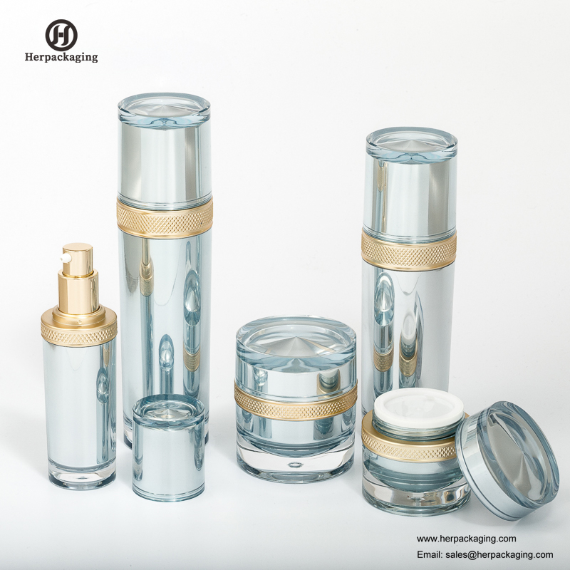 HXL327 Lege acryl airless crème en lotionfles cosmetische verpakking verpakking voor huidverzorging