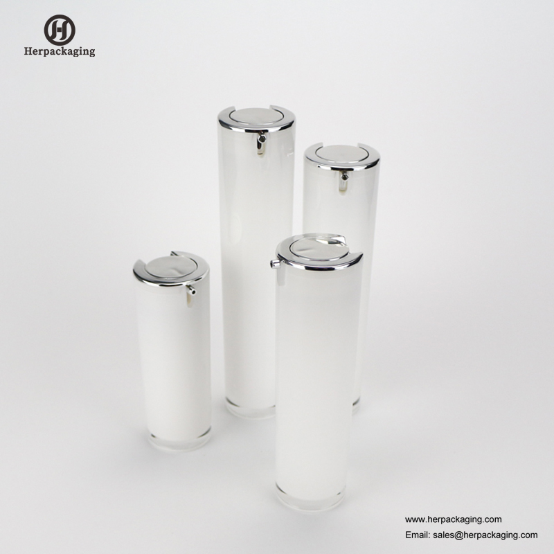 HXL413 Lege acryl airless crème en lotionfles cosmetische verpakking verpakking voor huidverzorging