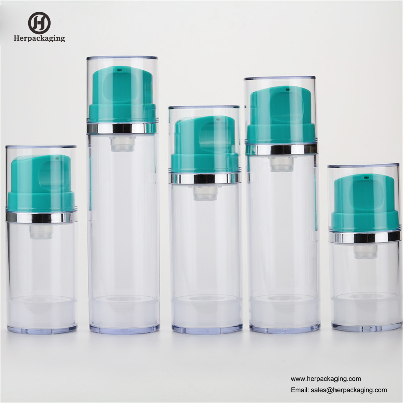 HXL415 Lege acryl airless crème en lotionfles cosmetische verpakking verpakking voor huidverzorging