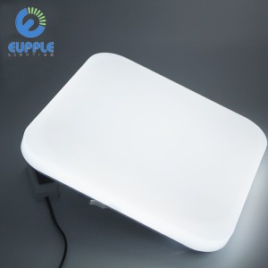 TUV SAA CB Kinetic Square Installatiekosten 16W 24W Energie Geen behoefte Bedrading Schakelaar luidspreker LED Plafondlamp