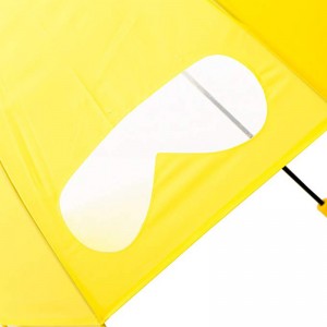 19 inch koepelvorm aangepast ontwerp kinderen paraplu recht raam