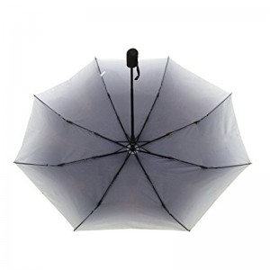 23 inch promotionele 3-voudige automatische open en dicht gradiënt print paraplu