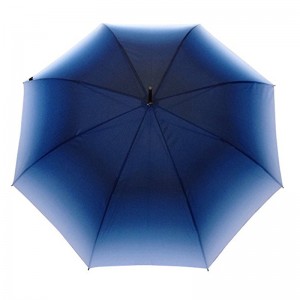 Rechte paraplu met open kleurverloop in kleur, marketing van 23 inch