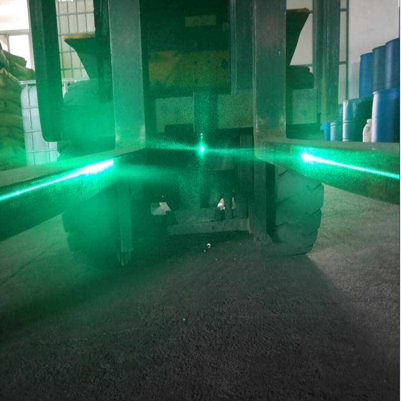Groene lasergids met hoge helderheid voor magazijn
