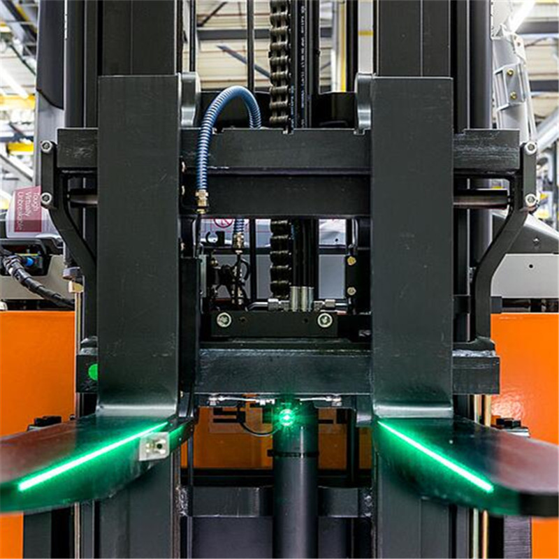 Groene lasergids met hoge helderheid voor magazijn