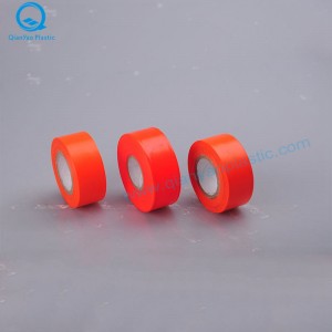 Fluorescentie Plastic effen kleur Survey Flagging Tape China Factory