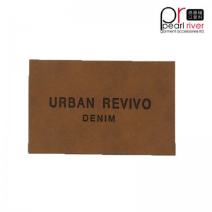 mode lederen kleurrijke groot aantal hangtag sticker