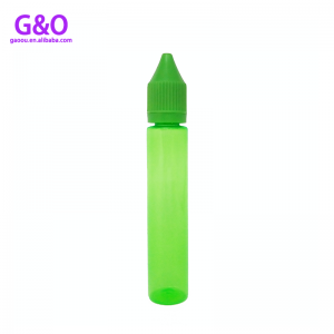 1oz 2oz 4oz 30ml mollige vloeibare fles 100ml zwarte gorilla e sigaret druppelflesje 60ml huisdier eenhoorn plastic druppelflesjes e sapcontainer