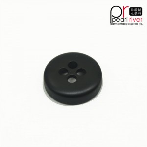 Aangepaste logo ronde gravure hars naaien knoppen voor kleding / shirt