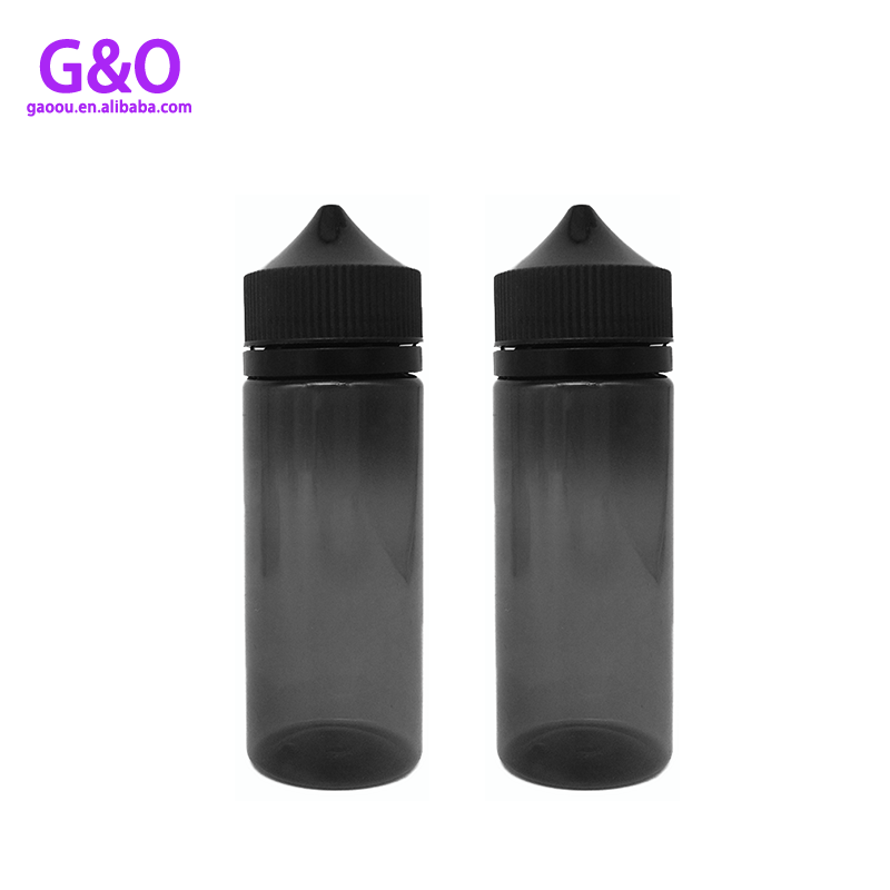 60 ml zwart bruin fles eliquid vape eliquid fles mollige flessen gorilla flessen eenhoorn container rook olie bijvullen druppelaar container