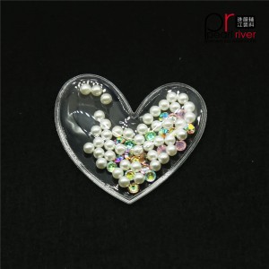 hoogwaardige ster 3D plastic PVC patch