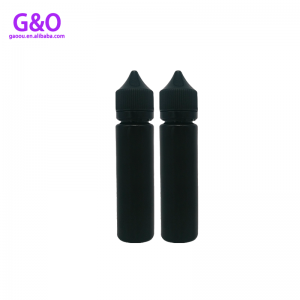 huisdier eliquid fles vape eliquid plastic fles 60ml oranje kleur nieuwe mollige gorilla e sigaret vloeibare plastic druppelflesjes