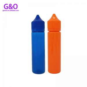 fles voor e vloeibare e vloeibare fles 60ml zwarte nieuwe mollige gorilla eenhoorn plastic druppelflesjes eenhoorn druppelflessen