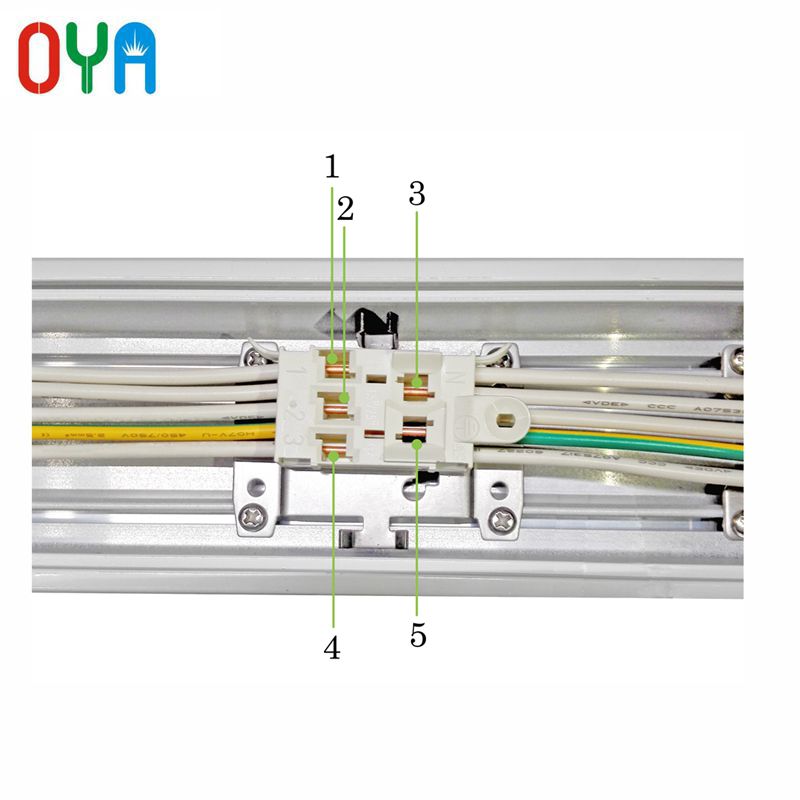 40 W LED lineair verlichtingssysteem met 5-draads rail