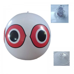 Visual Bird Repellers Opblaasbare Scare Eye Balloons Pest Controller Snelle en effectieve visuele afschrikwekkende Farm Orchard Protector