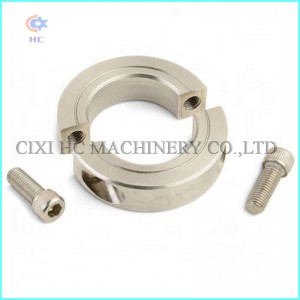 Dubbel gesplitste schachtkraag