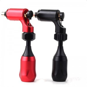 Roterend machinegeweer Shader Liner L-vorm Sterk vermogen Aluminiumlegering Body Art Permanente make-up voor tattoo naalden Voeding