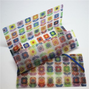 PP-plastic archiefmap met elastiek